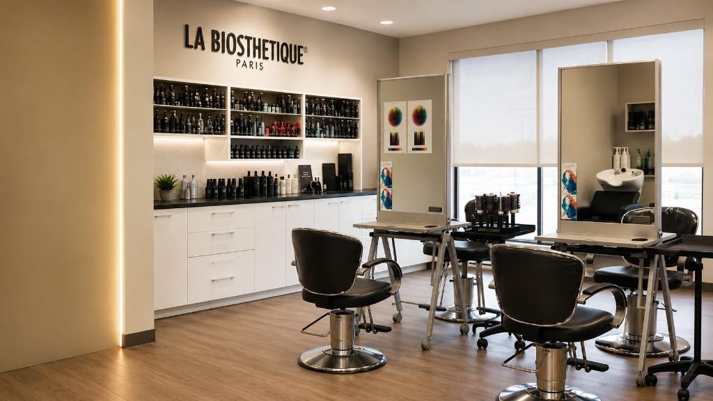 Inside Atelier Lina, a private La Biosthétique hair studio in Montréal